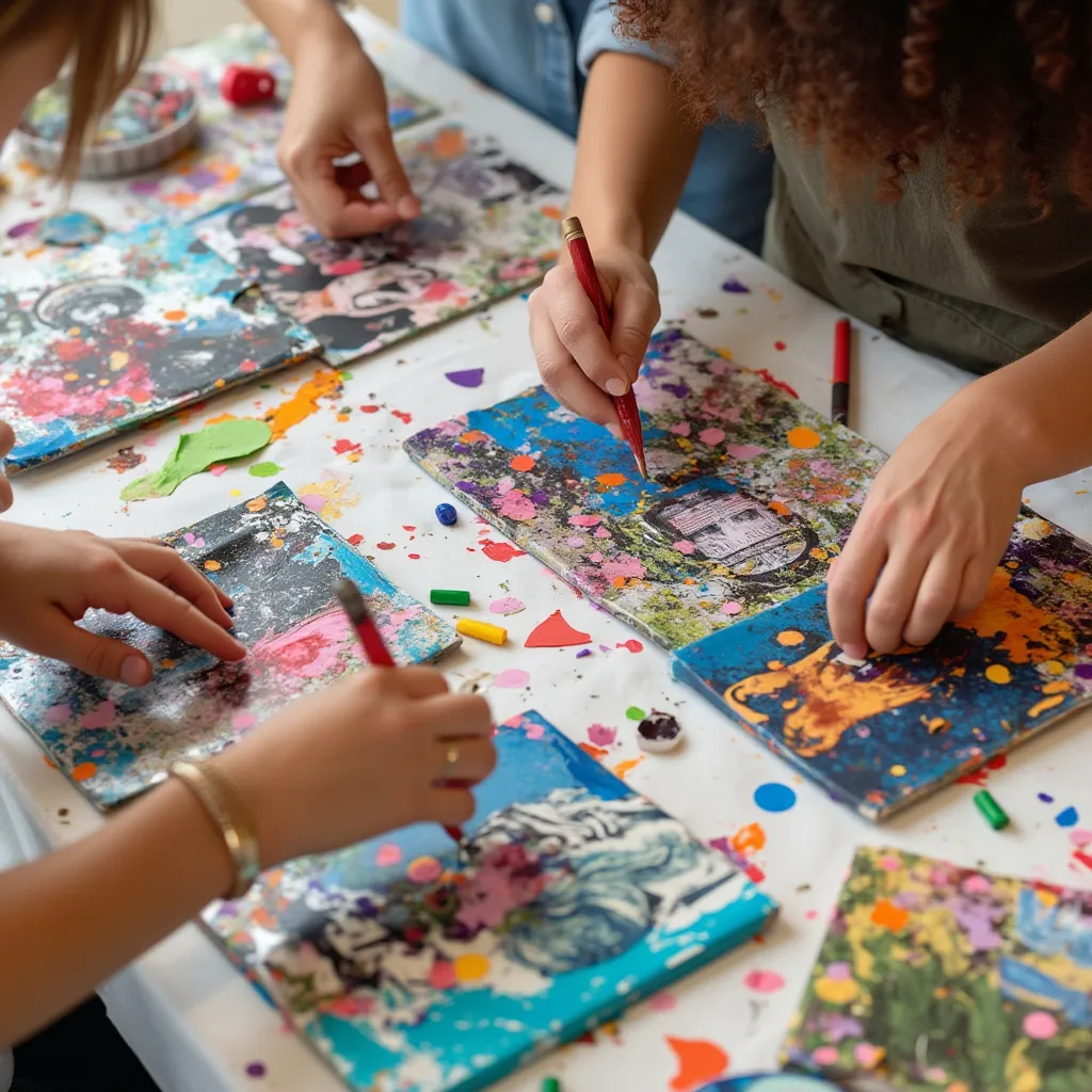 Atelier de vision board pour la clarification d'objectifs