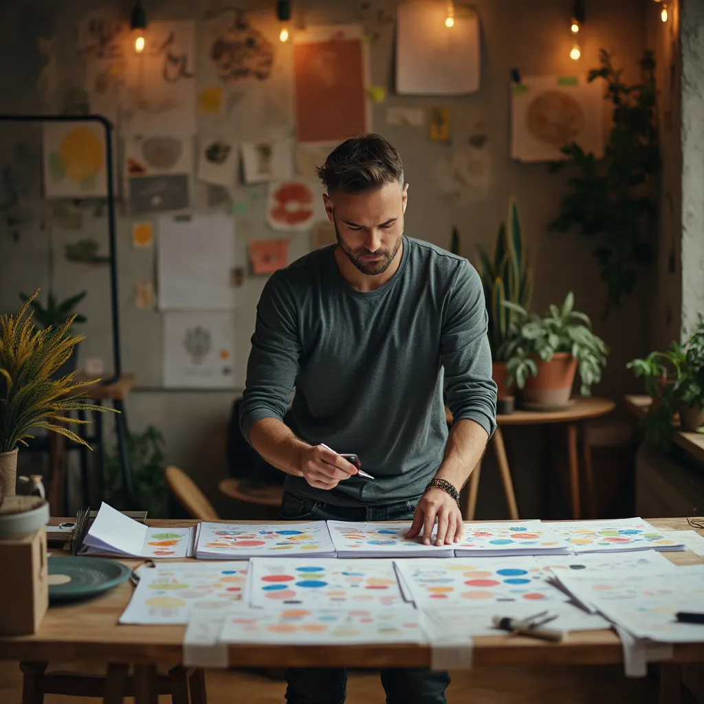 Coach en réflexion sur sa méthodologie